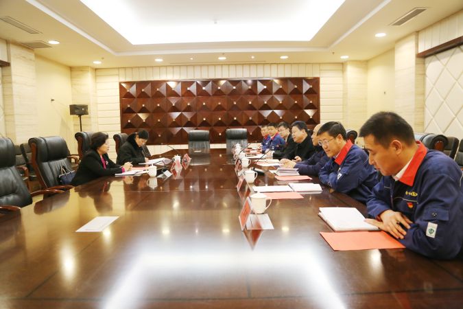 东营中院党组副书记副院长薄其红到联系重点民营企业山东金岭集团有限